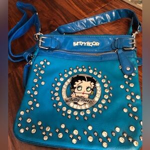 RARE Betty Boop rhinestone purse